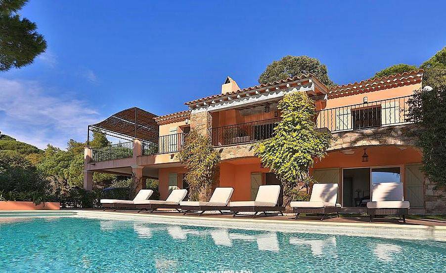 Villa für 6 Personen mit Terrasse in Gigaro, La Croix-Valmer