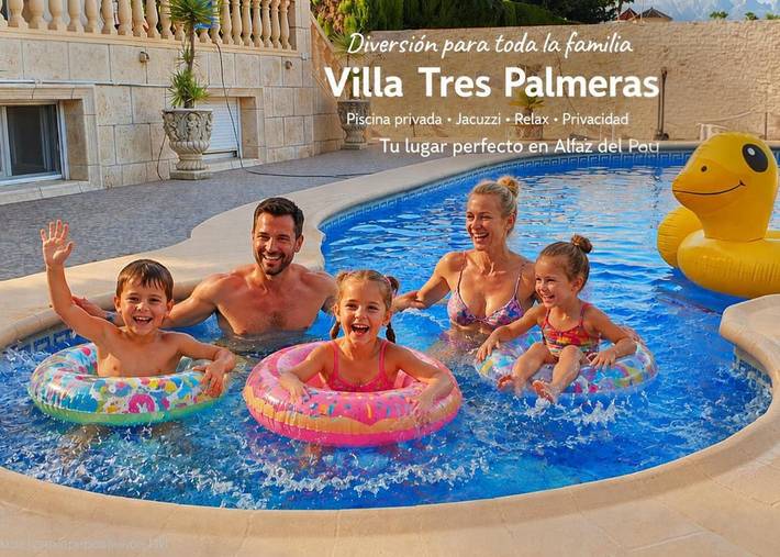 Casa rural para 6 personas, con Balcón y Terraza además de Jardín y Piscina en Alfàs del Pi - 2