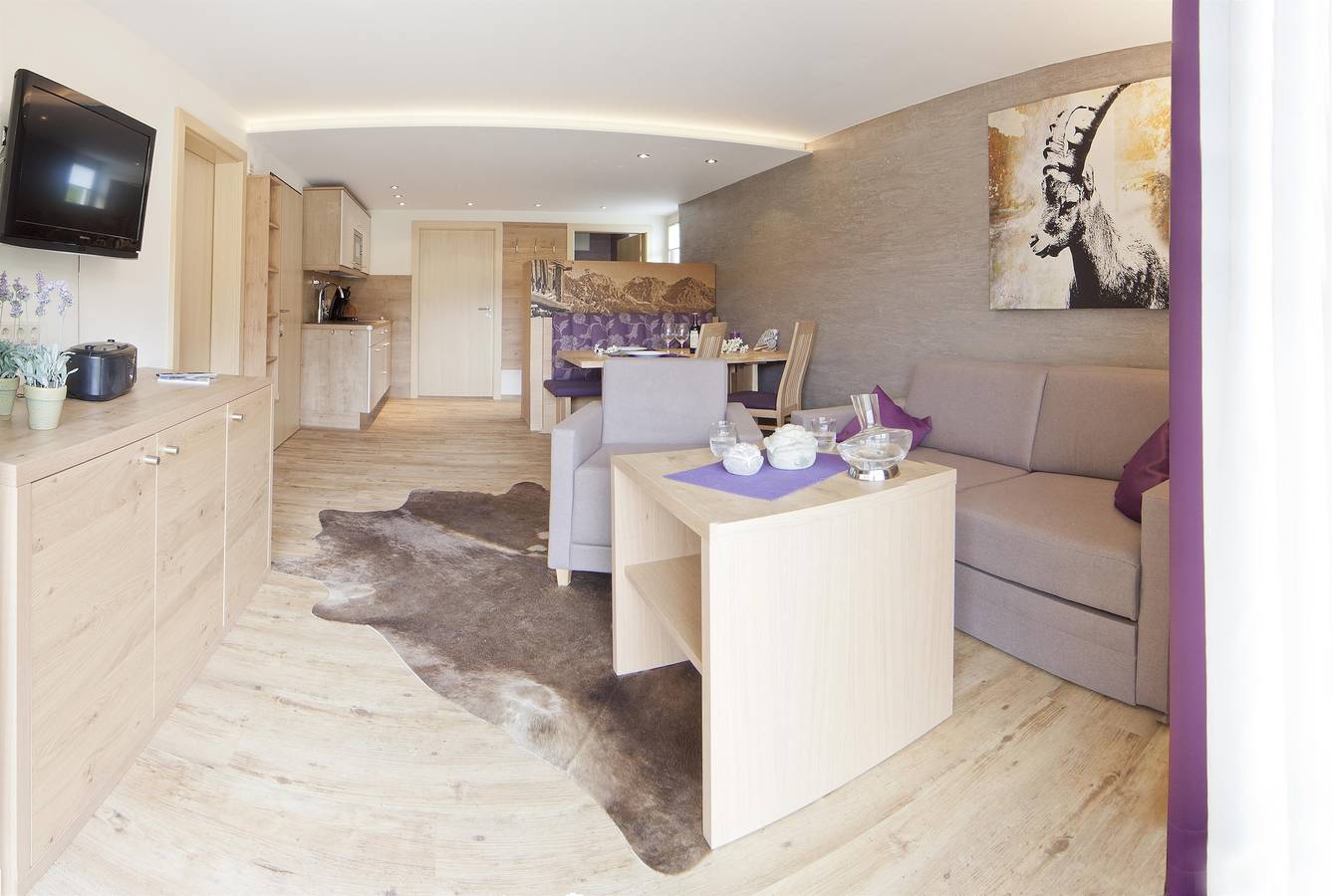 Ganze Ferienwohnung, Apartment/1 Schlafraum/Dusche/Wc "Margarite" in Riezlern, Mittelberg