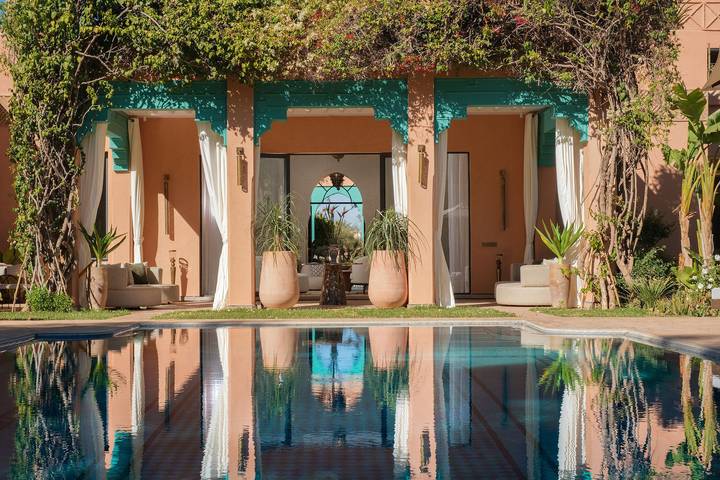 Villa pour 10 personnes, avec balcon et jardin, animaux acceptés à Marrakech - 3