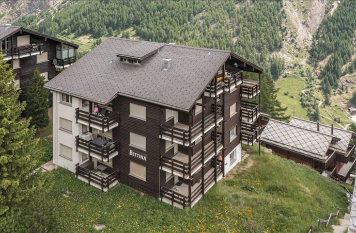 Hütte für 6 Personen, mit Balkon und Sauna sowie Ausblick, kinderfreundlich in Saas-Fee - 3