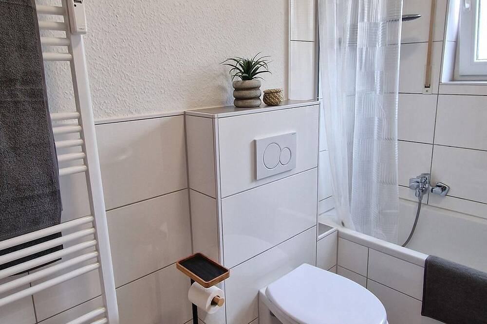 Entire apartment, Ferienwohnung Waldperle - apartment/flat, bathroom, Wc, 1 bedroom in Lemberg (Palatinate), Landkreis Südwestpfalz
