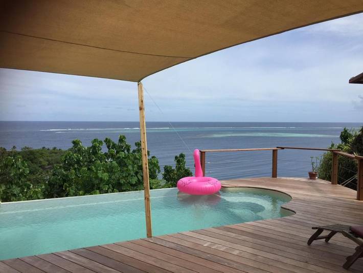 Location de vacances pour 8 personnes, avec jardin ainsi que piscine et vue dans Teahupo'o - 2