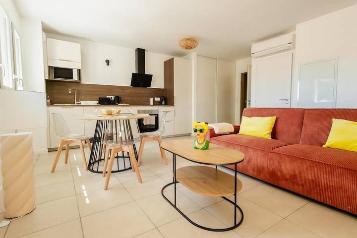 Appartement de vacances pour 3 personnes, avec Balcon