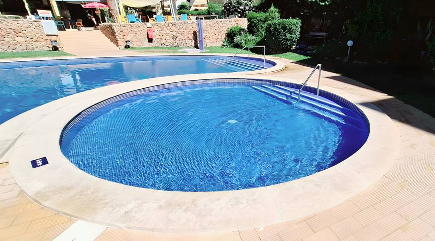 Apartamento para 5 personas, con jardín y piscina para niños en Vilamoura