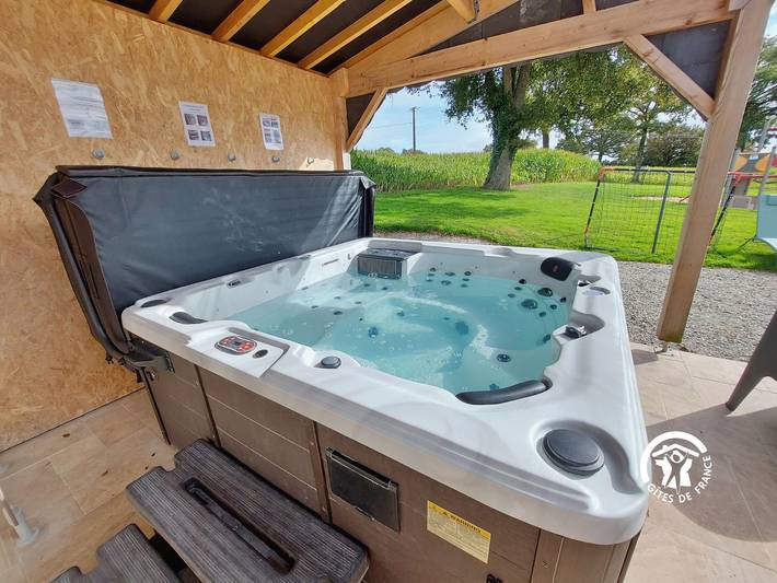 Gîte pour 10 personnes, avec terrasse ainsi que jardin et jacuzzi dans Mayenne - 2