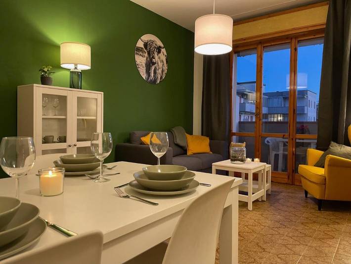 Gîte pour 5 personnes, avec piscine ainsi que vue et jardin à Lido Adriano