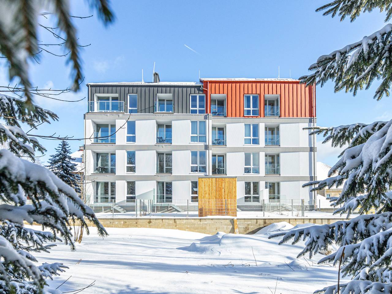 Ganze Wohnung, Růže in Abertamy, Erzgebirge (Tschechien)