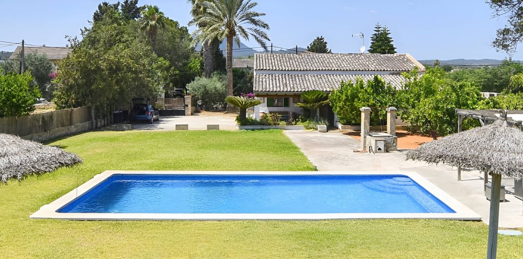 Villa 'Valls' con piscina privada, Wi-Fi y aire acondicionado in Montuiri, Interior de Mallorca
