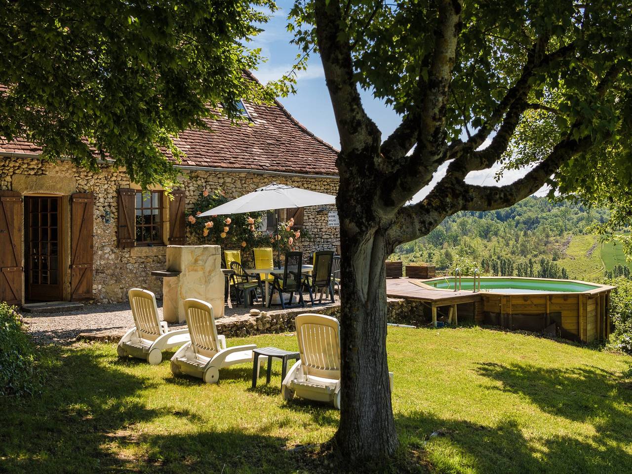 Ferienhaus in Dordogne mit Privatpool in Thenon, Périgord Noir