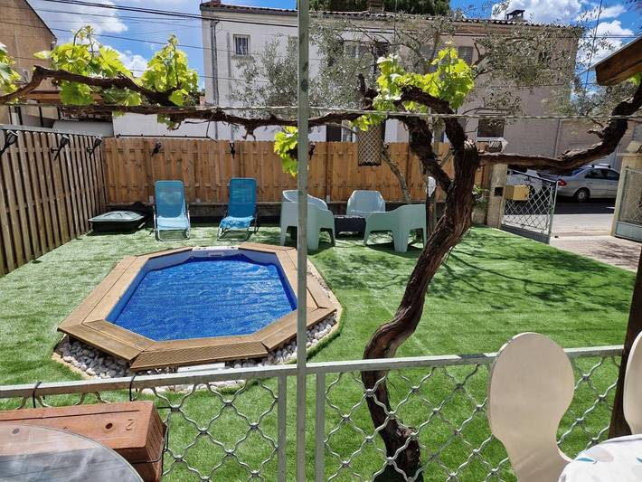 Appartement de vacances pour 6 personnes, avec jardin