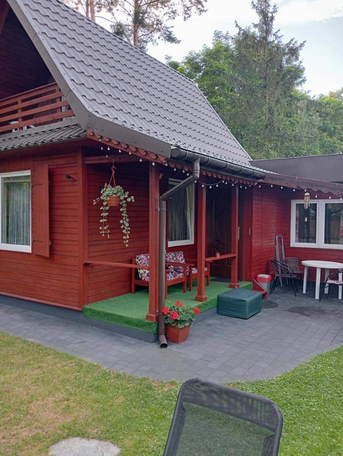 Dom dla 5 osób, z widok i balkon w Krasnobród