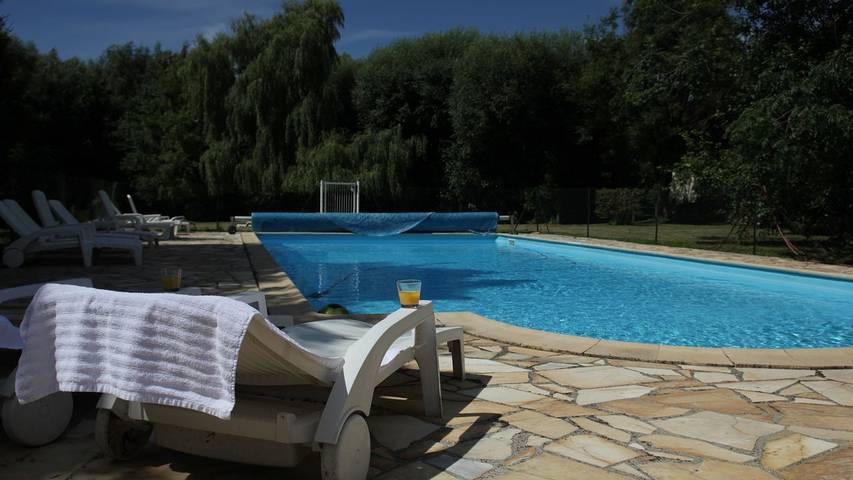Maison de vacances pour 4 personnes, avec piscine et terrasse, animaux acceptés à Quend
