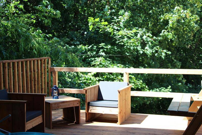 Safarizelt in Hohenlychen mit Garten und Grill in Lychensee, Lychen