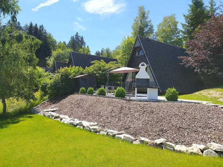 Ferienwohnung für 4 Personen, mit Balkon/Terrasse und Balkon sowie Terrasse und Garten in Freyung