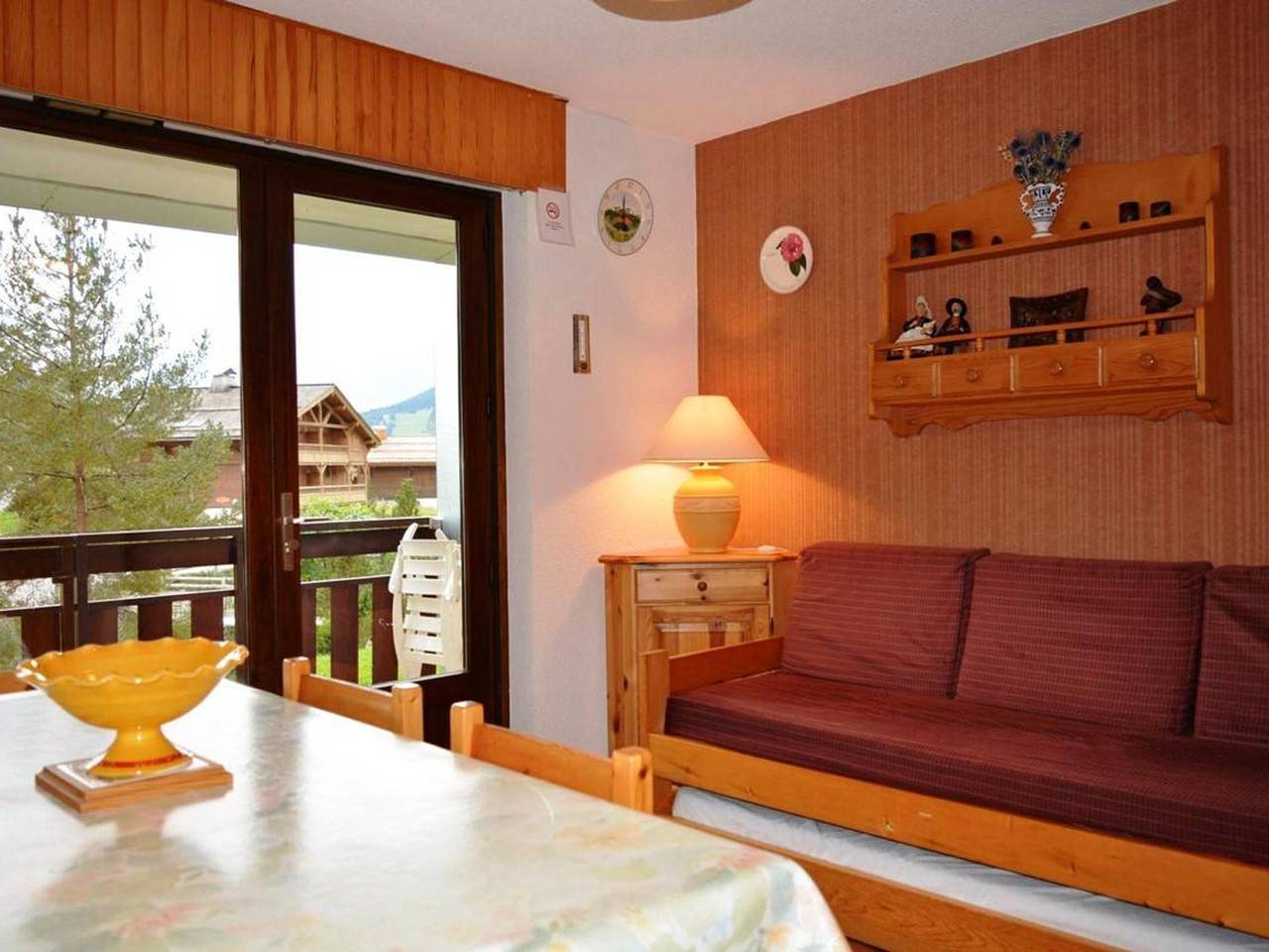 Apartamento entero, Apartamento acogedor al pie de pistas - 4 pers, parking in Col des Annes, Le Grand-Bornand