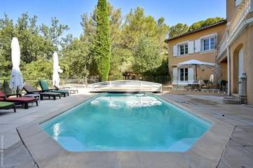 Gîte pour 4 personnes, avec jardin ainsi que piscine et vue à La Bouilladisse