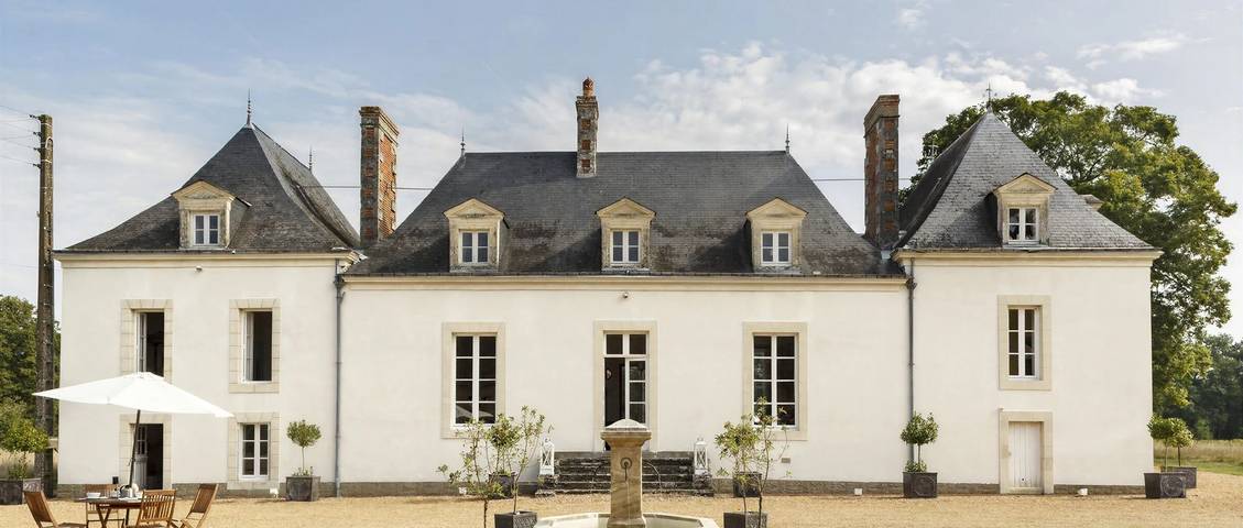 Château pour 15 personnes, avec Piscine dans la Sarthe - 3