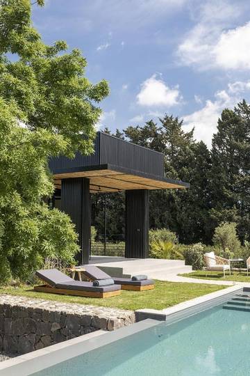 Lodge für 2 Personen, mit Whirlpool und Garten auf Sizilien