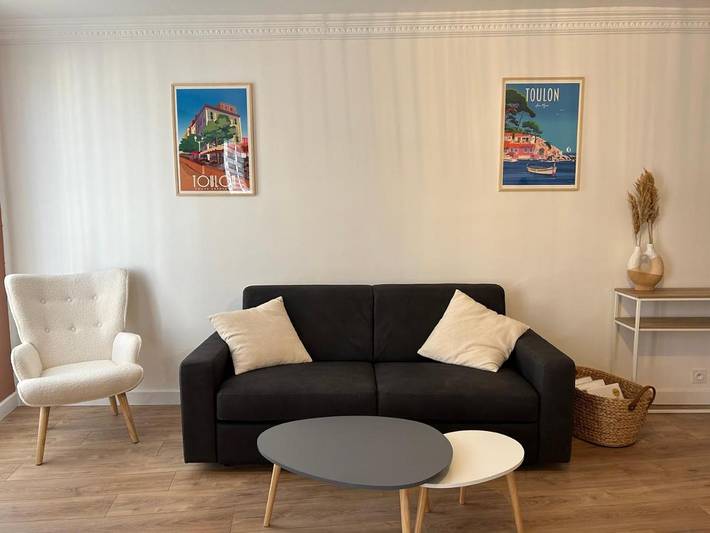 Gîte pour 4 personnes, avec vue, animaux acceptés dans Office De Tourisme De Toulon - 3