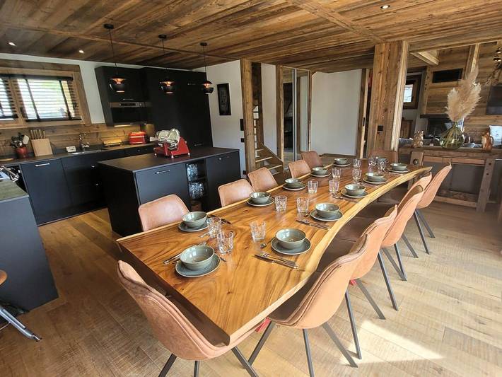 Chalet pour 12 personnes, avec jacuzzi et terrasse, animaux acceptés - 1
