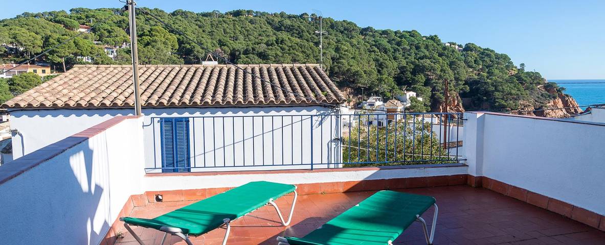 Ca L'Estany Clos-casa de pueblo en el centro de Tamariu-Costa Brava in Platja de Tamariu (Palafrugell), Tamariu