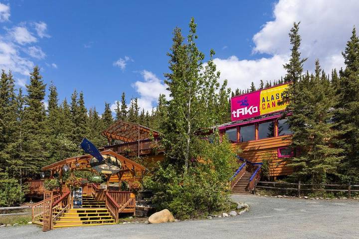 Lodge voor 2 personen, with terras and sauna as well as uitzicht, met huisdier in Alaska