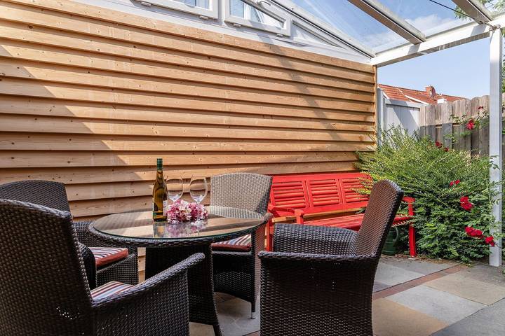 Ferienhaus für 5 Personen, mit Garten