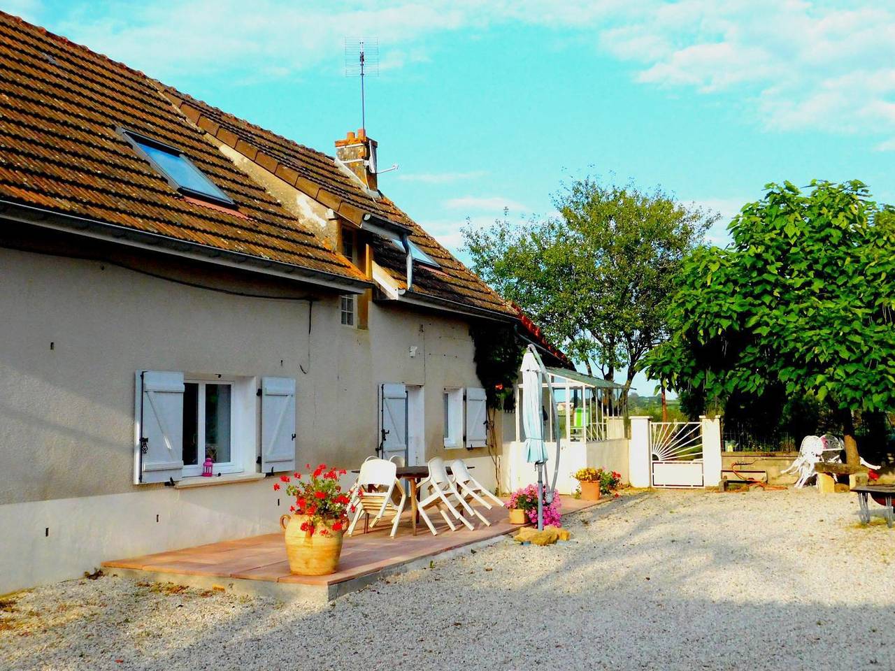 La Maladière in Saint-Vincent-Bragny, Région de Charolles