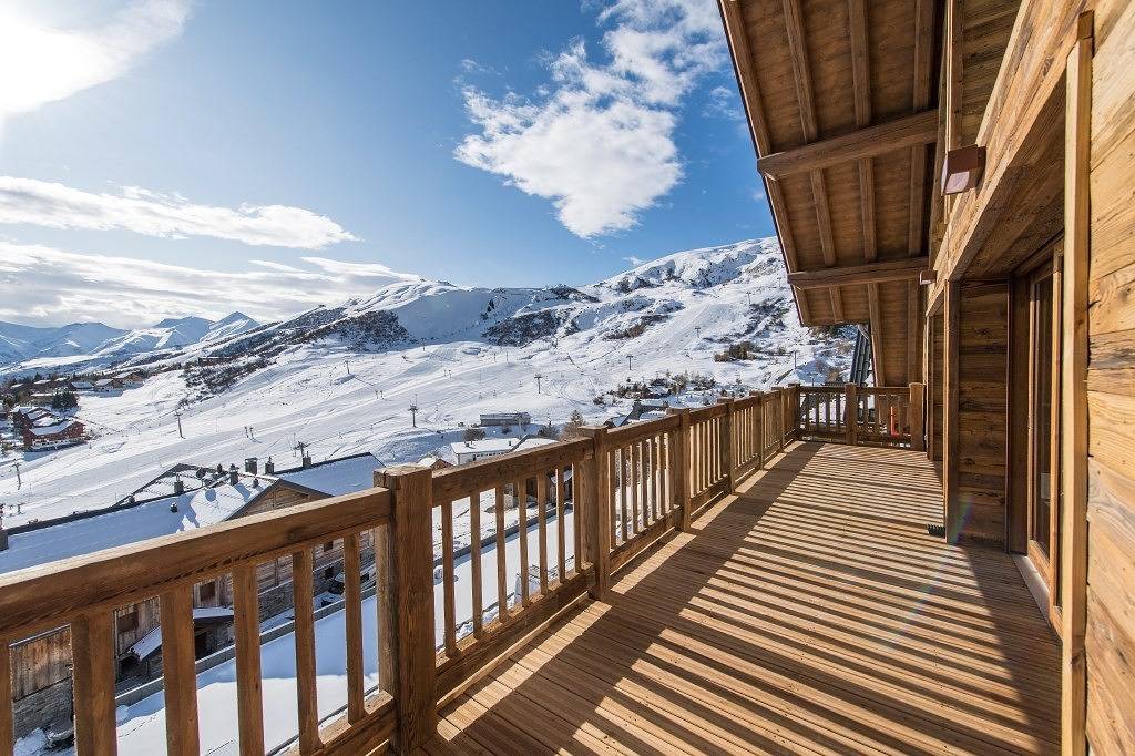 Ganze Wohnung, 5 Attic bedrooms appartment on the ski slopes - up to 12 guests in La Toussuire, Fontcouverte-la-Toussuire