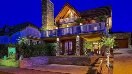 Hütte für 5 Personen, mit Terrasse und Whirlpool sowie Sauna, mit Haustier in der Eifel