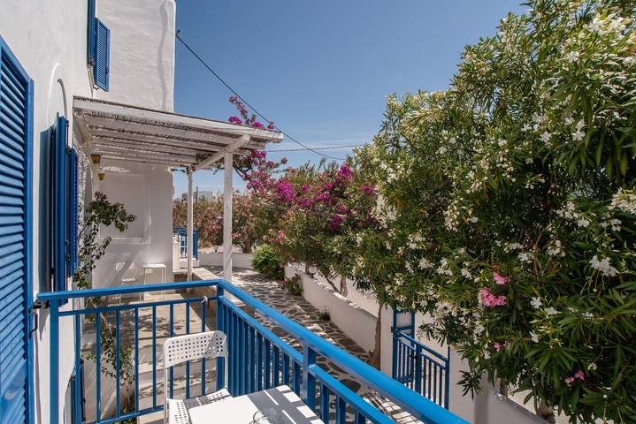 Appartamento per 4 persone, con giardino, con animali domestici in Paros