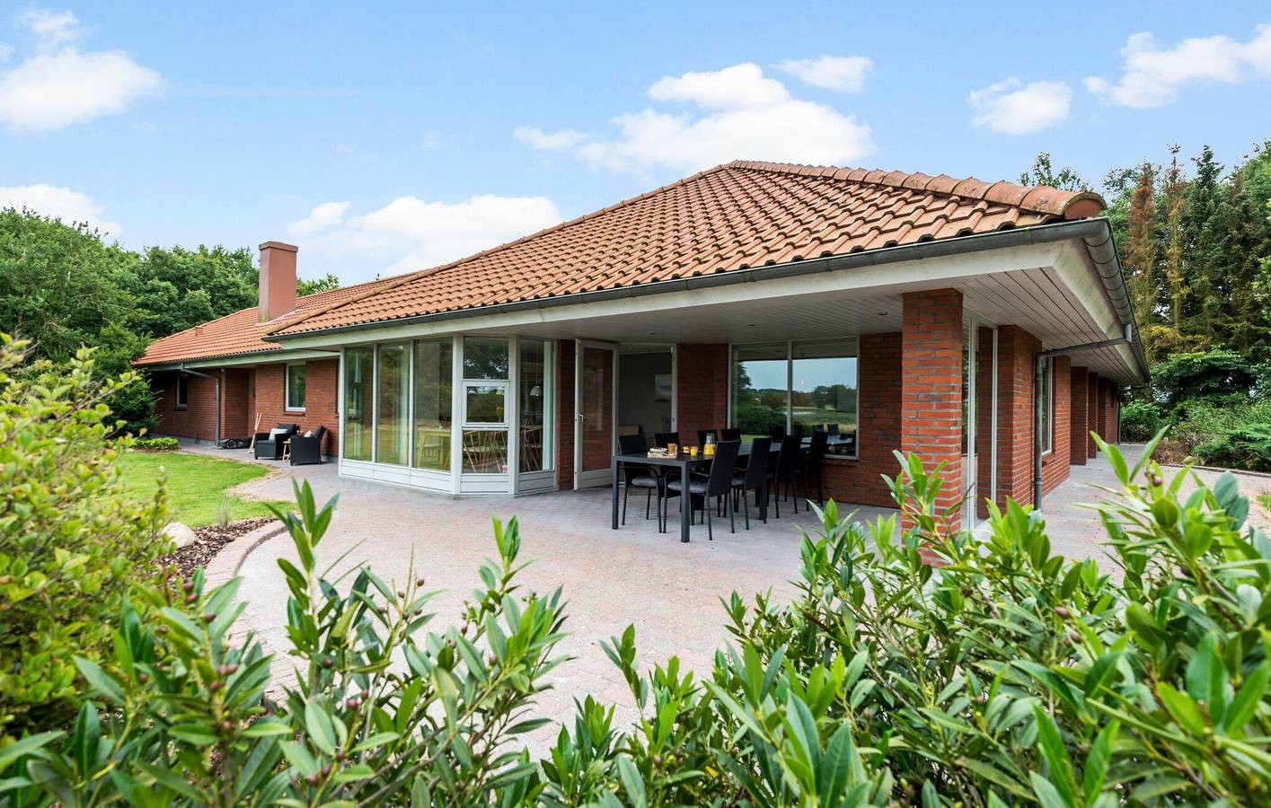 Ferienhaus für 10 Personen mit Terrasse in Grindsted, Billund und Umgebung