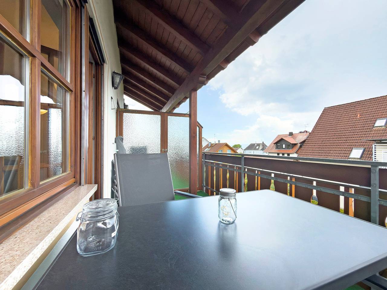 Ganze Wohnung, Ferienwohnung 'Meersburg' mit Seeblick, Gemeinschaftsgarten und Wi-Fi in Hagnau am Bodensee, Region Bodensee-Oberschwaben