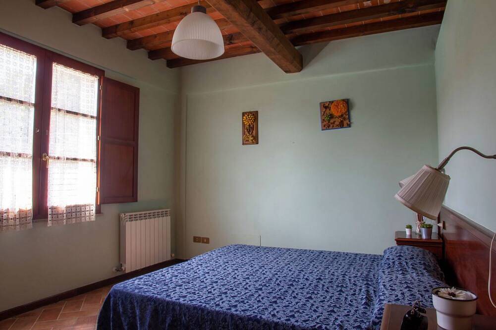 Ganze Wohnung, Wohnung im ersten Stock von etwa 50 Quadratmetern ein Schlafzimmer, ein Bad mit Dusche für 4 Personen in Gambassi Terme, Florenz Provinz