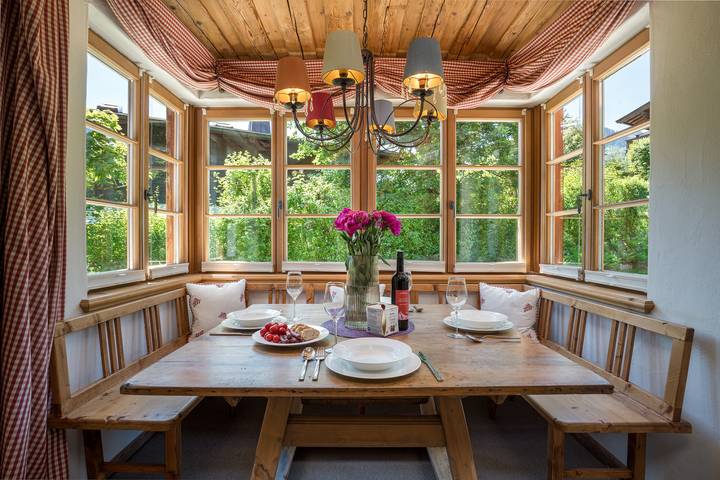 Ferienwohnung für 8 Personen, mit Balkon und Terrasse sowie Garten und Ausblick in Kitzbühel - 2