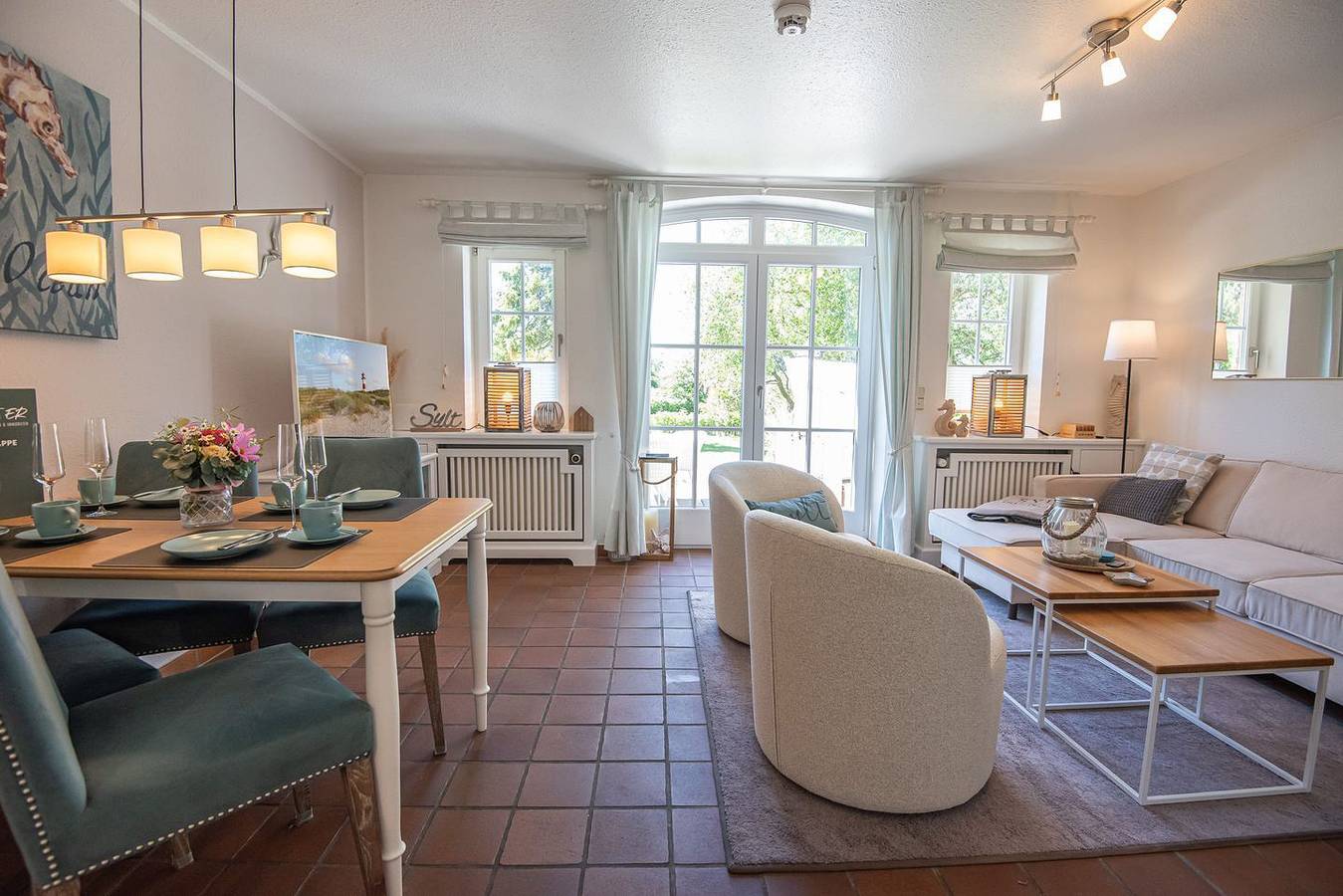 Ganze Wohnung, Gemütliche Ferienwohnung mit 3 Zimmern auf ca. 73 m², für max. 4 Personen. in Wenningstedt, Sylt
