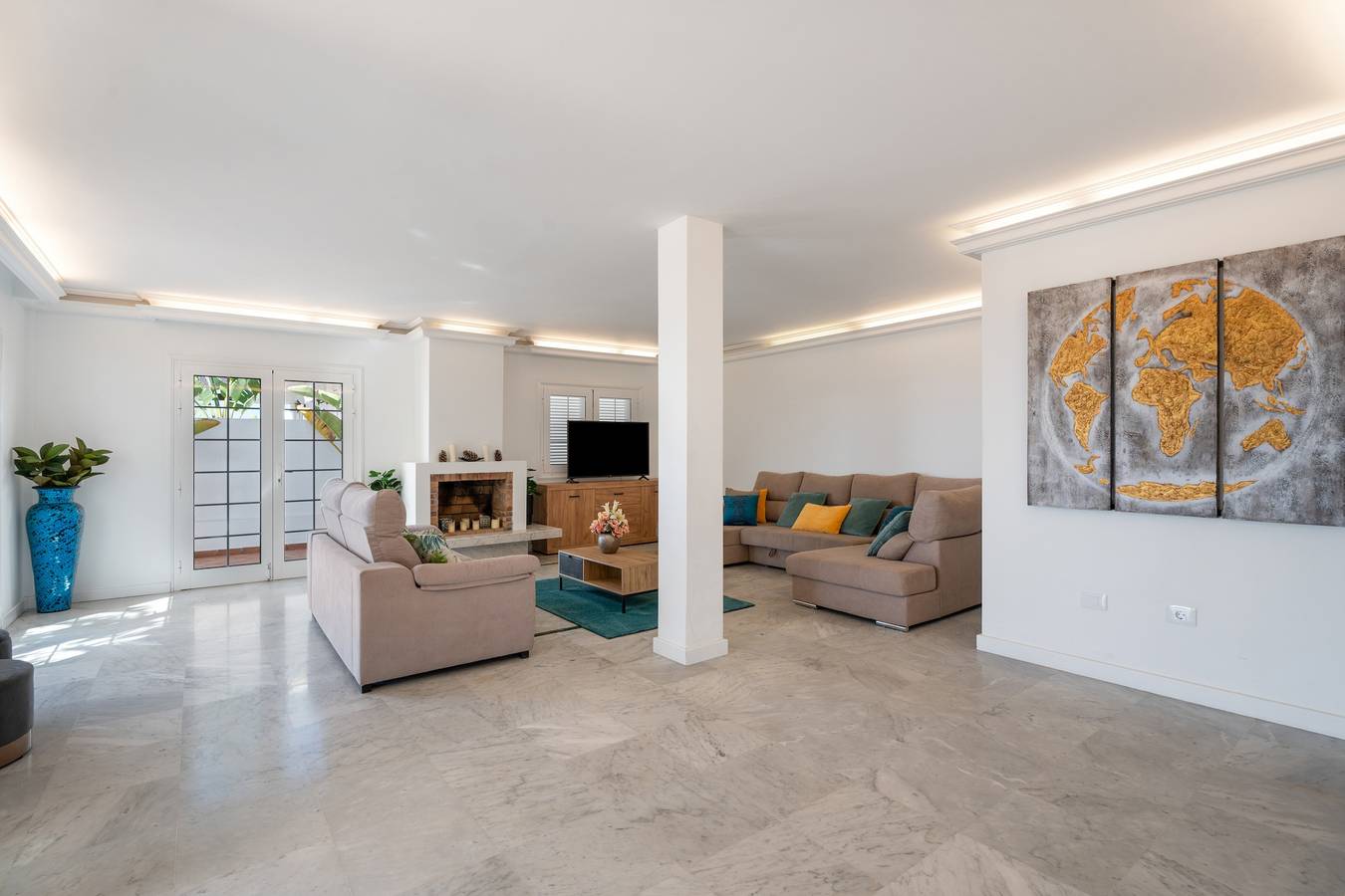 Ferienvilla 'Marbella – privater, beheizter Pool' mit Meerblick in San Eugenio Alto, Adeje