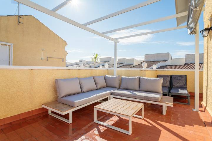 Location de vacances pour 6 personnes, avec balcon et bassin pour enfant à Gran Alacant - 3