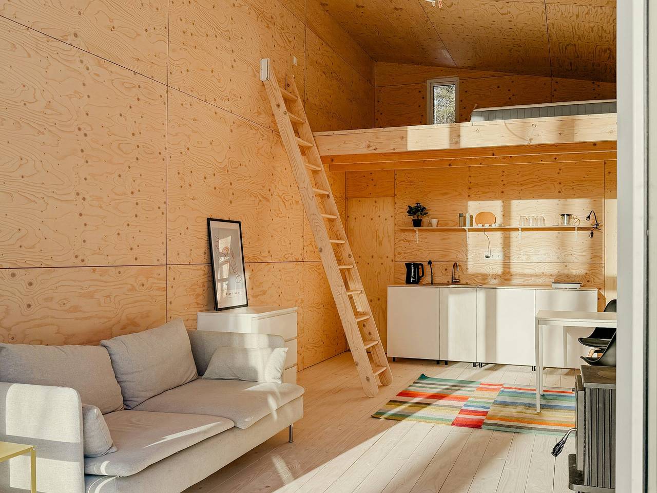 Minimalistisches Haus mit Waldblick in Saltdal