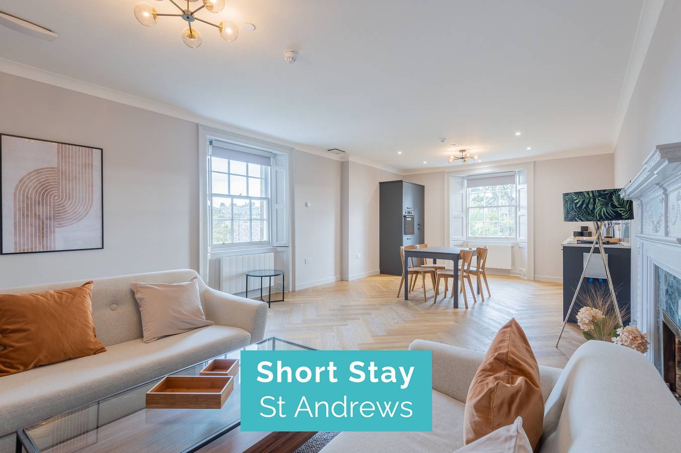 Apartment for 4 People in St Andrews, Fife region