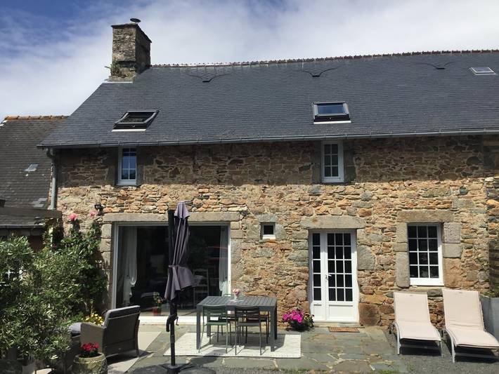 Gîte pour 4 personnes, avec terrasse à Le Rozel
