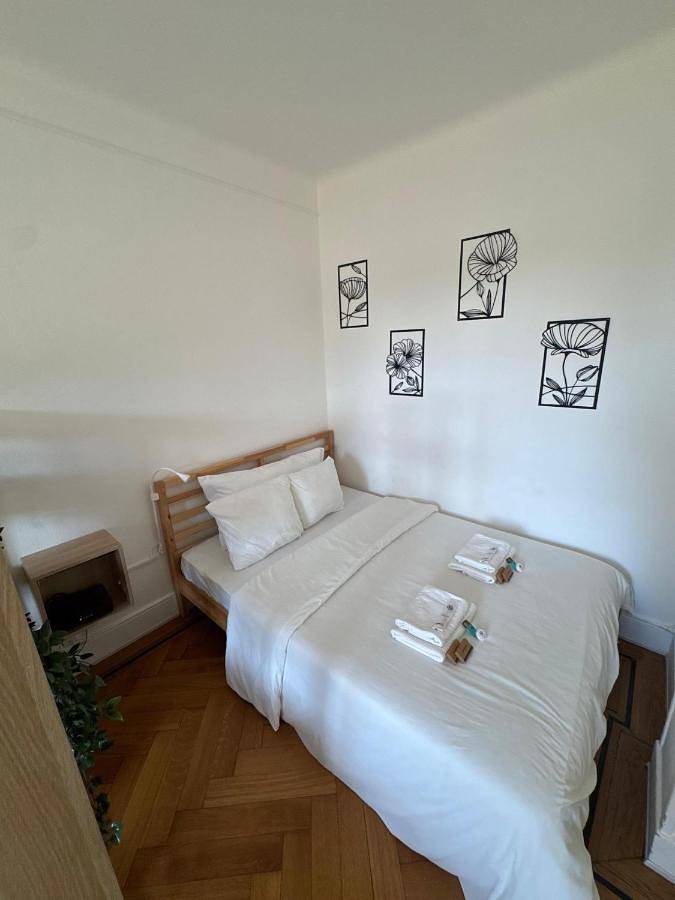 Gîte pour 4 personnes, avec balcon à Lausanne