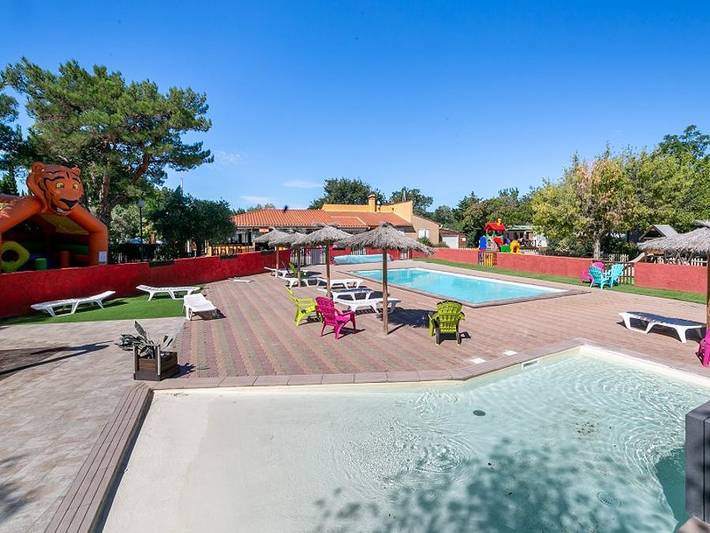 Bungalow pour 4 personnes, avec jacuzzi et bassin pour enfant - 1
