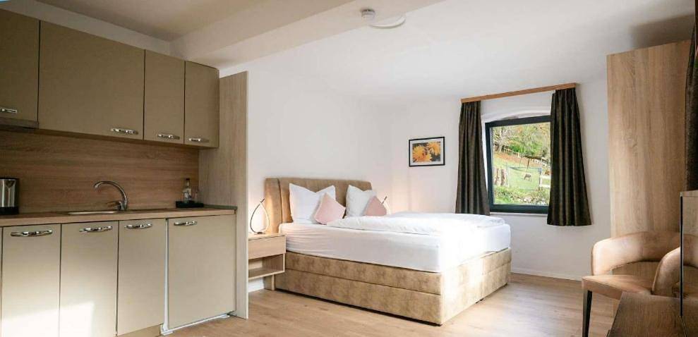 Ferienwohnung für 3 Personen, mit Pool und Sauna sowie Terrasse und Whirlpool in Wiggensbach - 4