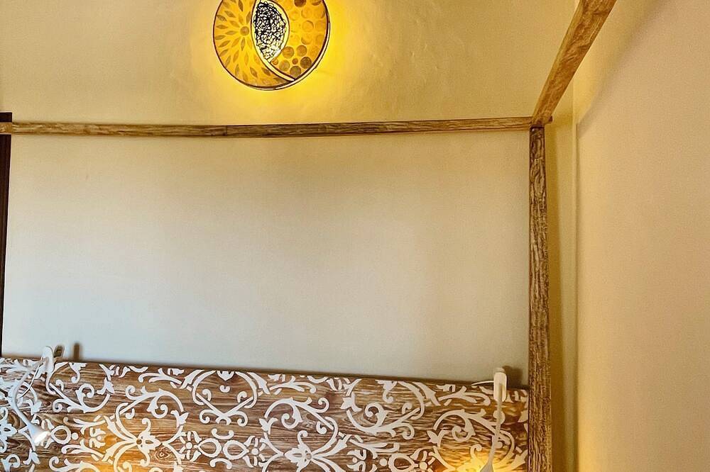 Typisch Canarische huis met uitzicht op zee, grote zonsondergangen en het strand in Piedra Playa, La Oliva