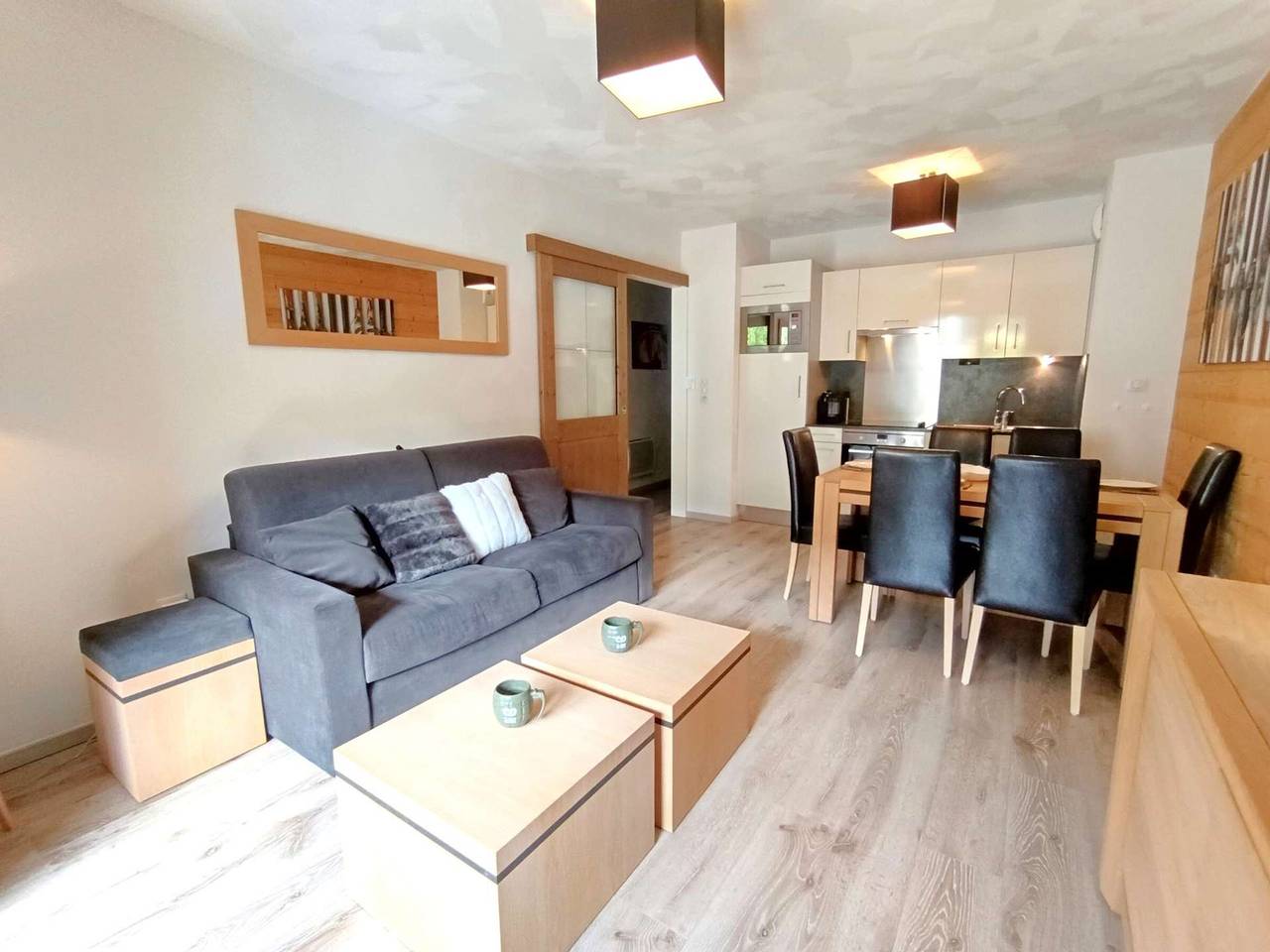 Ganze Wohnung, Komfort und Wellness in Saint-Lary-Soulan - T3 für 6 mit Wifi und Parkplatz in Saint-Lary-Soulan, Nationalpark Pyrenäen