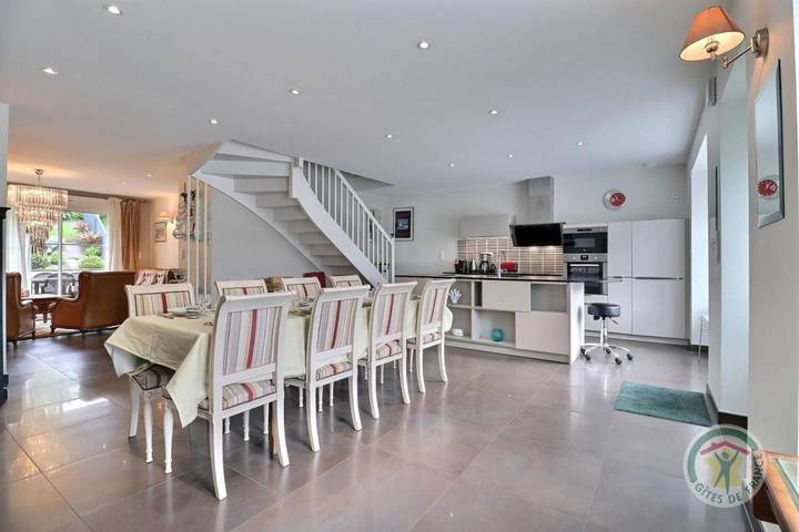 Maison de vacances pour 9 personnes, avec jardin ainsi que terrasse et vue