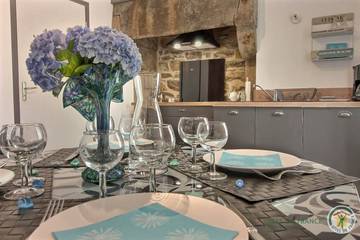 Gîte pour 4 personnes, avec jardin à Saint-Michel-en-Grève
