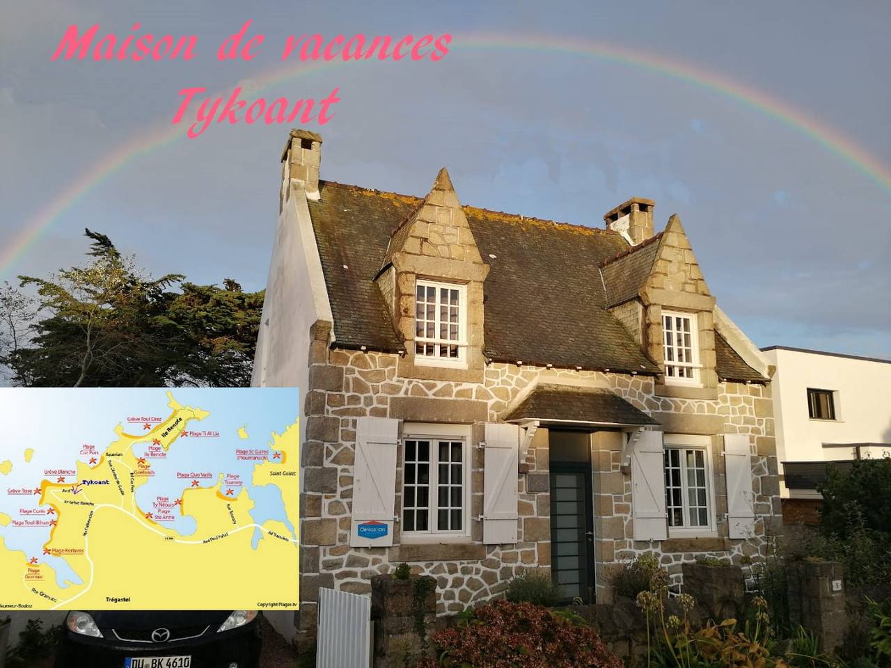 Maison 2-7 pers., proximité plages & chemins de randonnée in Trégastel, Côte de Granit Rose